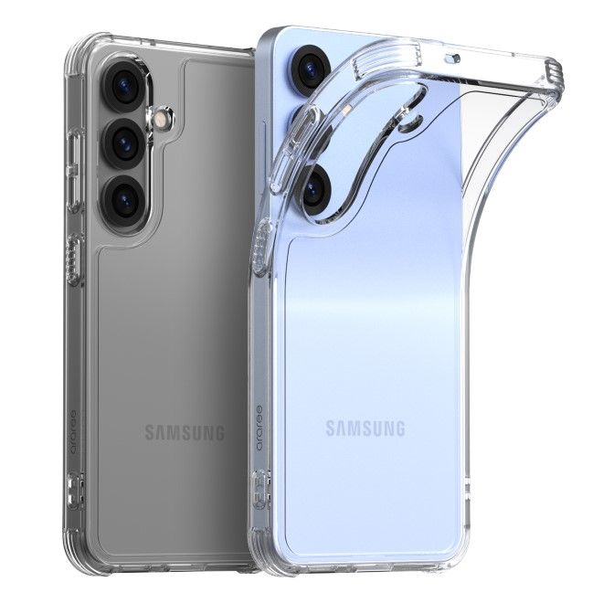 Araree - Samsung Galaxy S25 Hülle - Case aus TPU Plastik - Anti-Slip Grip - Flexield Series - transparent