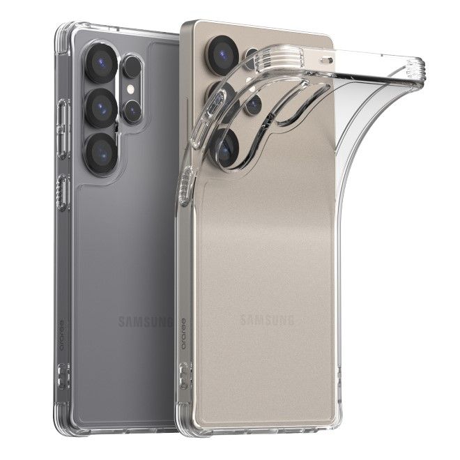 Araree - Samsung Galaxy S25 Ultra Hülle - Case aus TPU Plastik - Anti-Slip Grip - Flexield Series - transparent