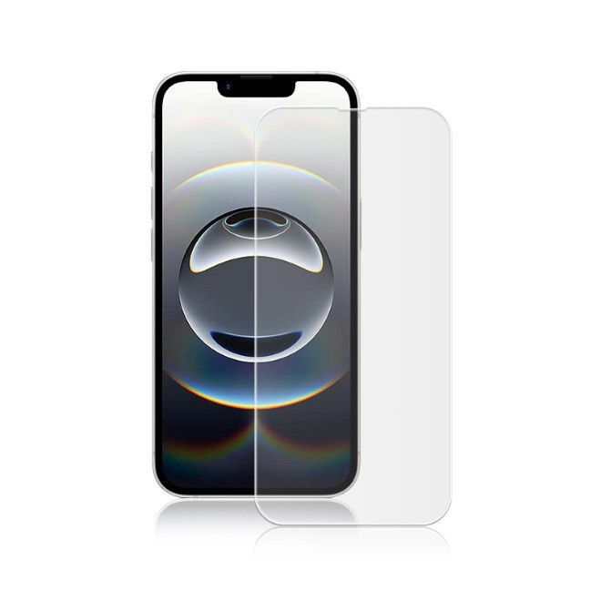 iPhone 16e / 14 / 13 Pro / 13 Panzerglas 2.5D Full Cover - Full Glue Displayschutz (0.33 mm) - transparent
