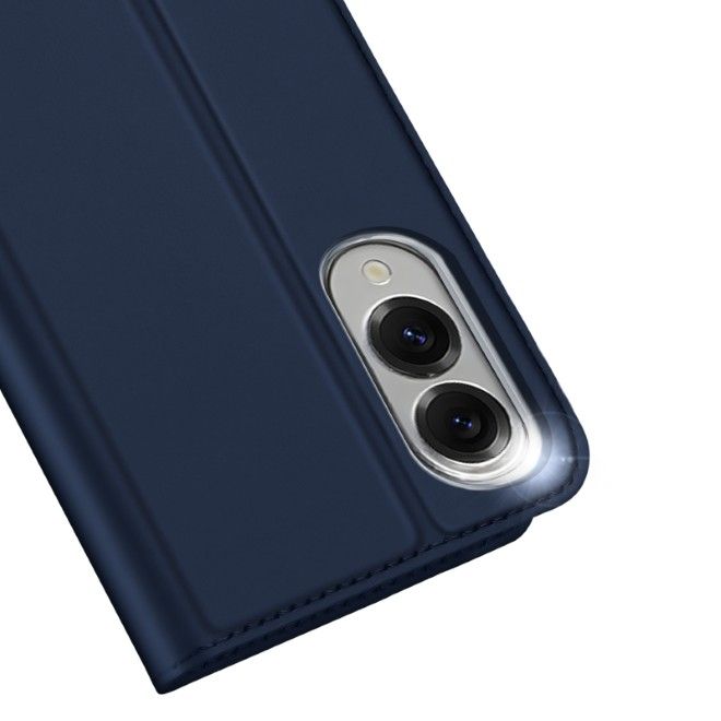 Dux Ducis - Samsung Galaxy S25 Edge Hülle - Handy Bookcover - Skin Pro Series - blau