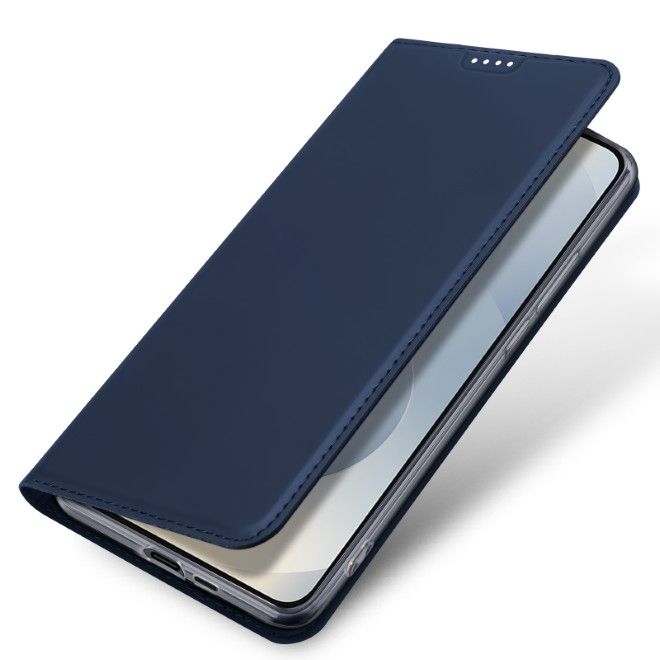 Dux Ducis - Samsung Galaxy S25 Edge Hülle - Handy Bookcover - Skin Pro Series - blau