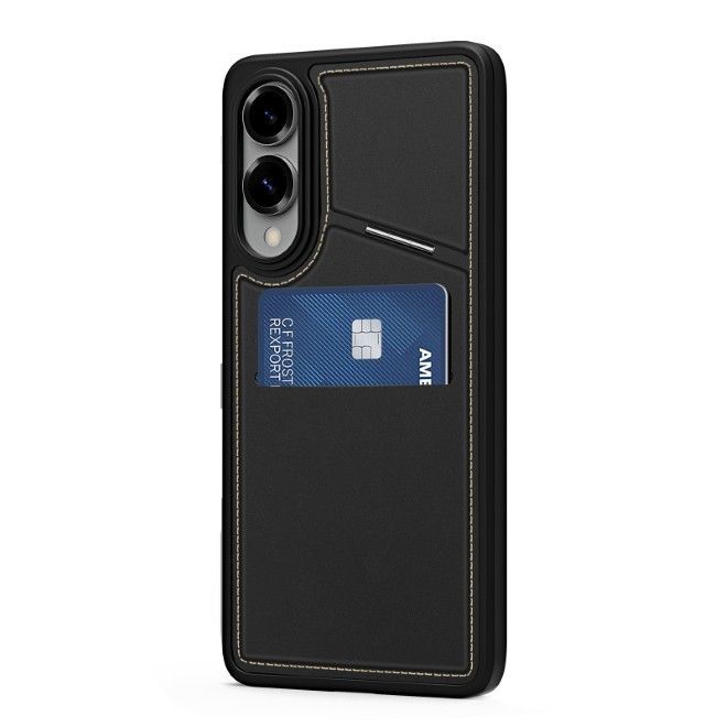 Dux Ducis - Samsung Galaxy S25 Edge Hülle - PC und TPU Hardcase - Rafi II Mag Series - schwarz