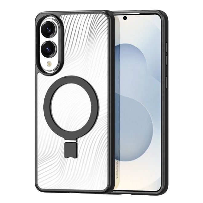 Dux Ducis - Samsung Galaxy S25 Edge Hülle - Hardcase - MagSafe - Aimo Mag Series - schwarz