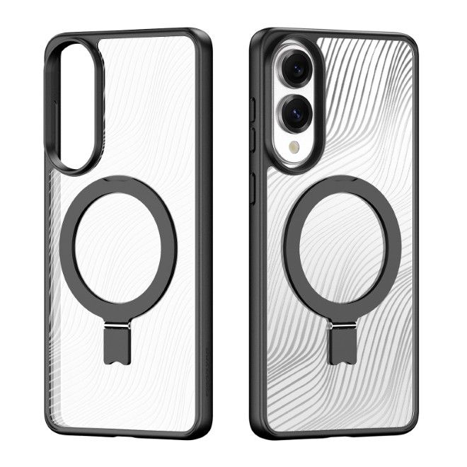 Dux Ducis - Samsung Galaxy S25 Edge Hülle - Hardcase - MagSafe - Aimo Mag Series - schwarz