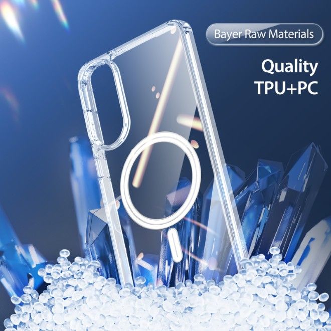 Dux Ducis - Samsung Galaxy S25 Edge Hülle - Hardcase - Clin Mag Series - transparent