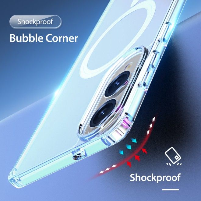 Dux Ducis - Samsung Galaxy S25 Edge Hülle - Hardcase - Clin Mag Series - transparent