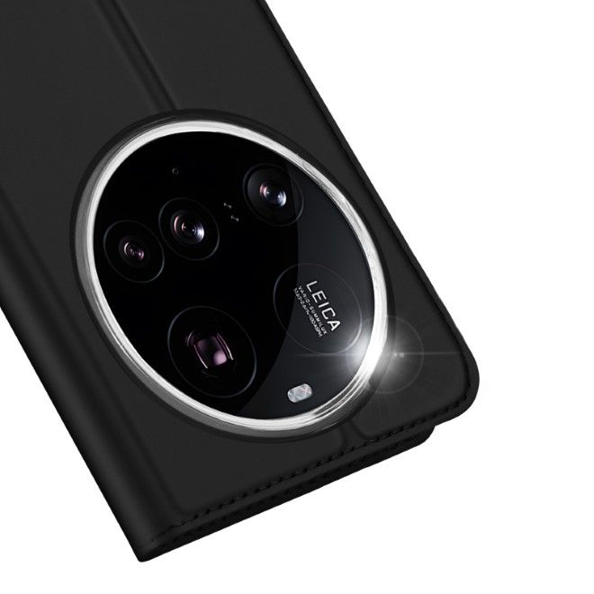 Dux Ducis - Xiaomi 15 Ultra Hülle - Handy Bookcover - Skin Pro Series - schwarz