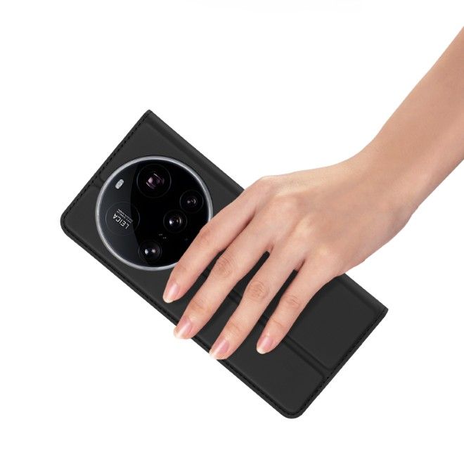 Dux Ducis - Xiaomi 15 Ultra Hülle - Handy Bookcover - Skin Pro Series - schwarz