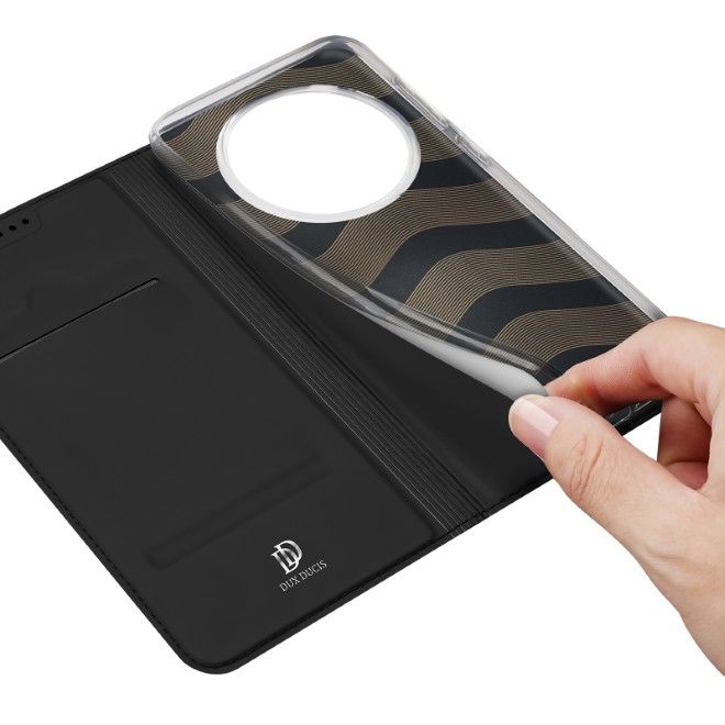 Dux Ducis - Xiaomi 15 Ultra Hülle - Handy Bookcover - Skin Pro Series - schwarz