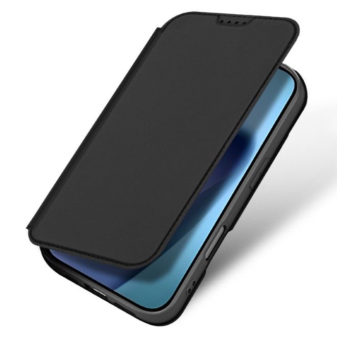 Dux Ducis - iPhone 17 Hülle - Handy Bookcover - Skin Pro Series - schwarz