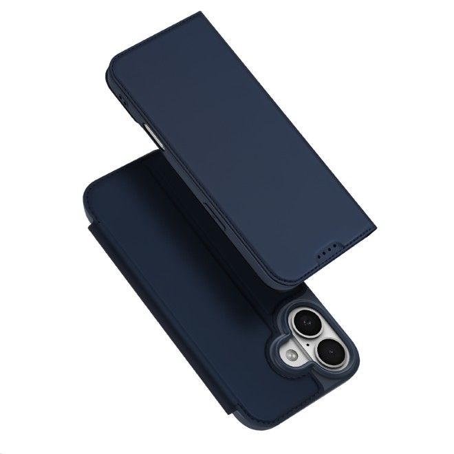 Dux Ducis - iPhone 17 Hülle - Handy Bookcover - Skin Pro Series - blau