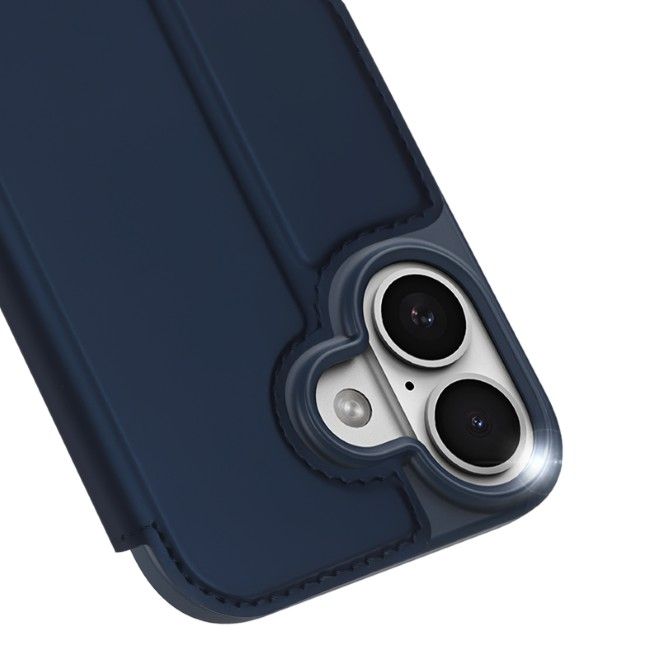 Dux Ducis - iPhone 17 Hülle - Handy Bookcover - Skin Pro Series - blau