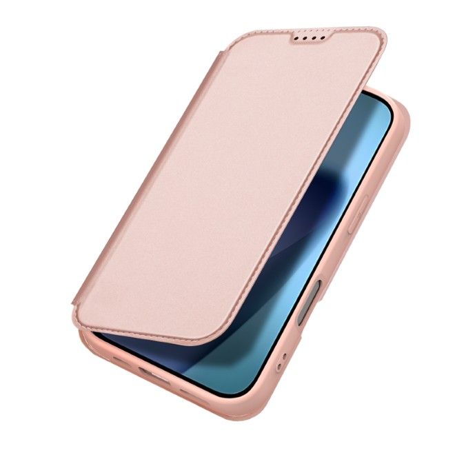 Dux Ducis - iPhone 17 Hülle - Handy Bookcover - Skin Pro Series - rosa