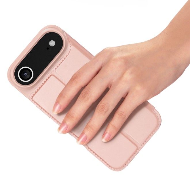 Dux Ducis - iPhone Air Hülle - Handy Bookcover - Skin Pro Series - rosa