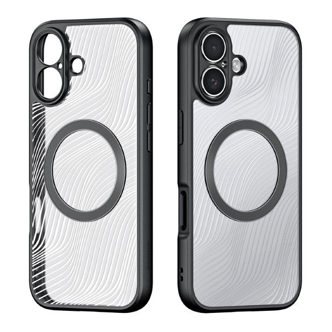 Dux Ducis - iPhone 17 Hülle - Hardcase - MagSafe - Aimo Mag Series - schwarz