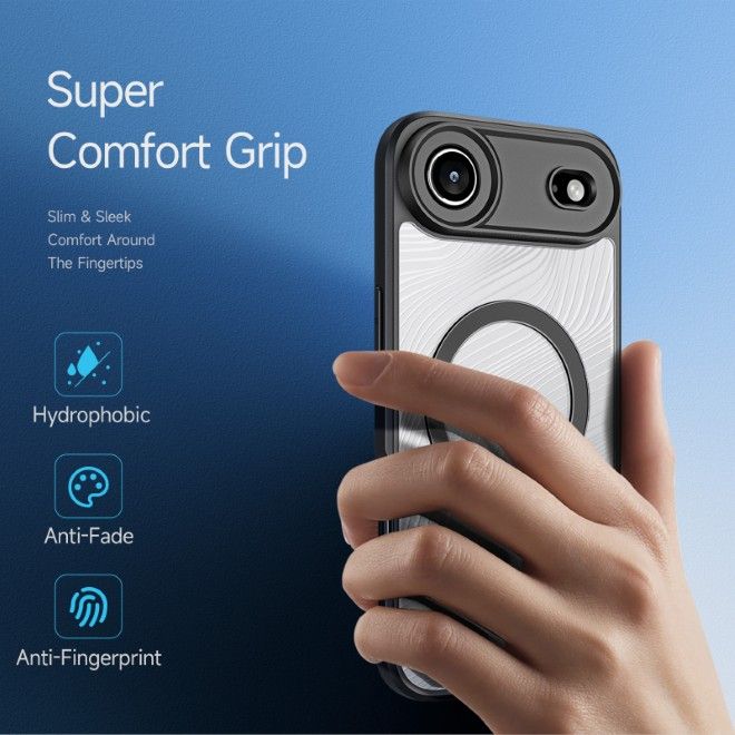 Dux Ducis - iPhone Air Hülle - Hardcase - MagSafe - Aimo Mag Series - schwarz