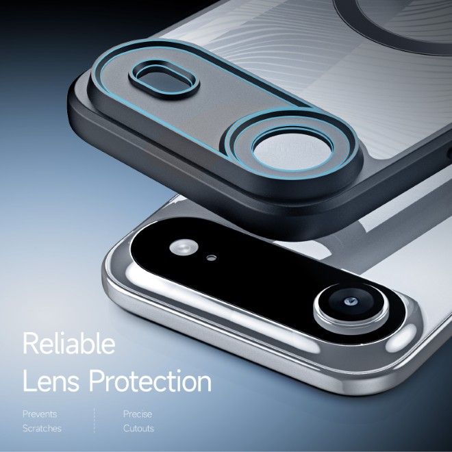 Dux Ducis - iPhone Air Hülle - Hardcase - MagSafe - Aimo Mag Series - schwarz