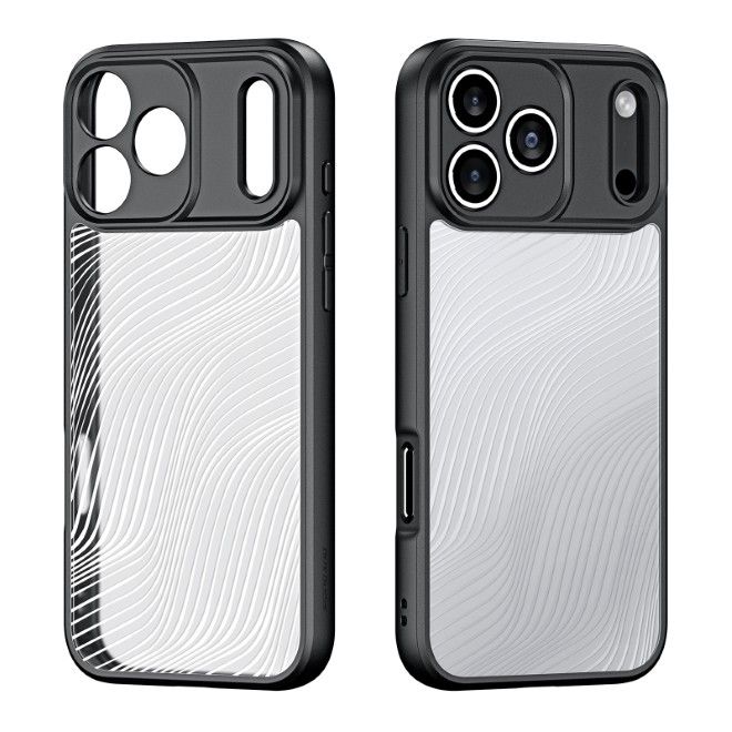 Dux Ducis - iPhone 17 Pro Hülle - Hardcase - Aimo Series - schwarz