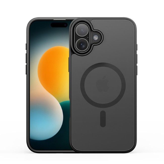 Dux Ducis - iPhone 17 Hülle - TPU und PC Hardcase - MagSafe kompatibel - Yind Series - schwarz