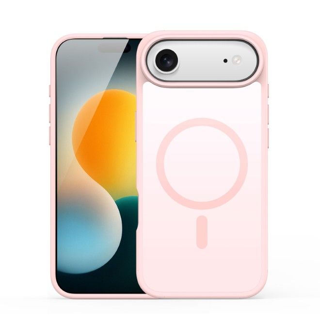 Dux Ducis - iPhone Air Hülle - TPU und PC Hardcase - MagSafe kompatibel - Yind Series - hellpink