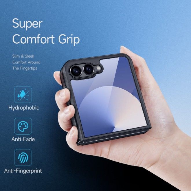 Dux Ducis - Samsung Galaxy Z Flip7 Hülle - Hardcase - Aimo Series - schwarz