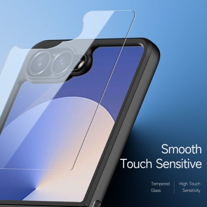 Dux Ducis - Samsung Galaxy Z Flip7 Hülle - Hardcase - Aimo Series - schwarz