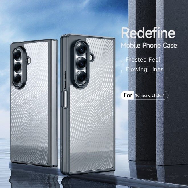 Dux Ducis - Samsung Galaxy Z Fold7 Hülle - Hardcase - Aimo Series - schwarz