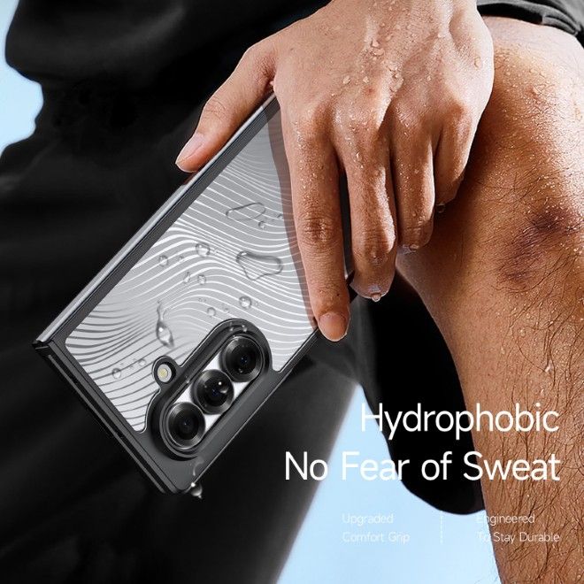 Dux Ducis - Samsung Galaxy Z Fold7 Hülle - Hardcase - Aimo Series - schwarz