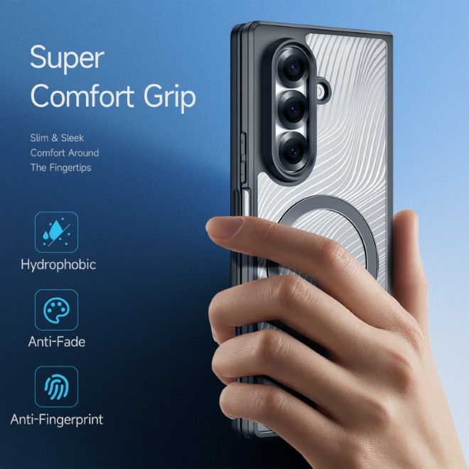 Dux Ducis - Samsung Galaxy Z Fold7 Hülle - Hardcase - MagSafe - Aimo Mag Series - schwarz