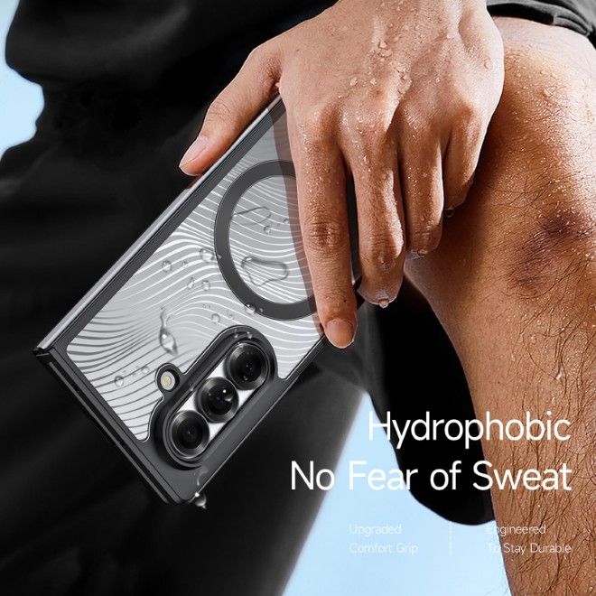 Dux Ducis - Samsung Galaxy Z Fold7 Hülle - Hardcase - MagSafe - Aimo Mag Series - schwarz