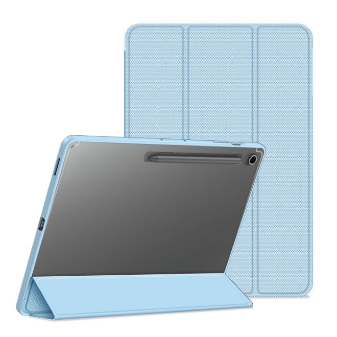 Dux Ducis - Samsung Galaxy Tab S10 FE+ Hülle - Leder Bookcover - Toby Series - blau