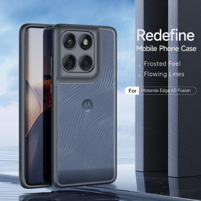 Dux Ducis - Motorola Edge 60 Fusion Hülle - Hardcase - Aimo Series - schwarz