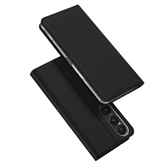 Dux Ducis - Sony Xperia 1 VII Hülle - Handy Bookcover - Skin Pro Series - schwarz