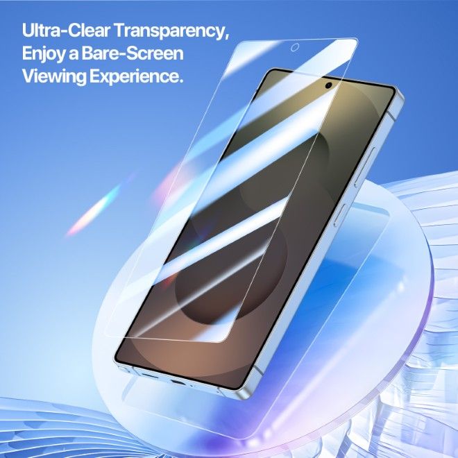 Dux Ducis - Samsung Galaxy S25 Ultra Schutzglas - mit Auto Alignment Kit - Roga Series - schwarz