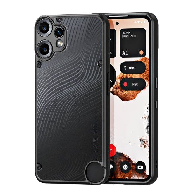 Dux Ducis - Nothing CMF Phone 2 Pro Hülle - Hardcase - Aimo Series - schwarz