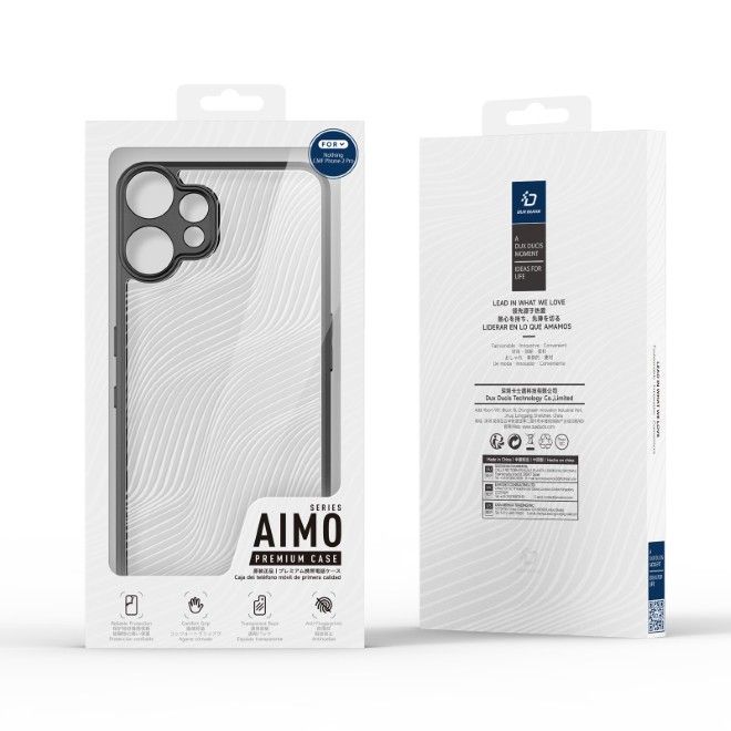 Dux Ducis - Nothing CMF Phone 2 Pro Hülle - Hardcase - Aimo Series - schwarz