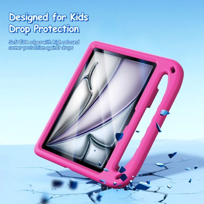 Dux Ducis - iPad Air 11 (2025/2024) Hülle - Robustes EVA Case - Puff Series - pink