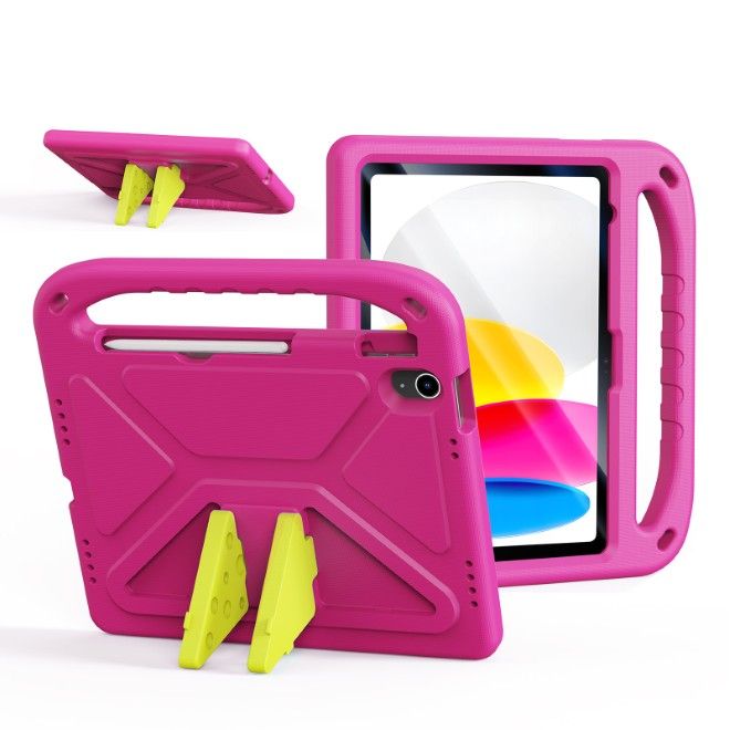 Dux Ducis - iPad 2025 (11. Gen) / iPad 2022 (10. Gen) Hülle - Robustes EVA Case - Puff Series - pink