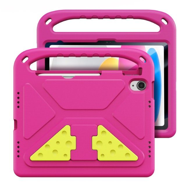 Dux Ducis - iPad 2025 (11. Gen) / iPad 2022 (10. Gen) Hülle - Robustes EVA Case - Puff Series - pink