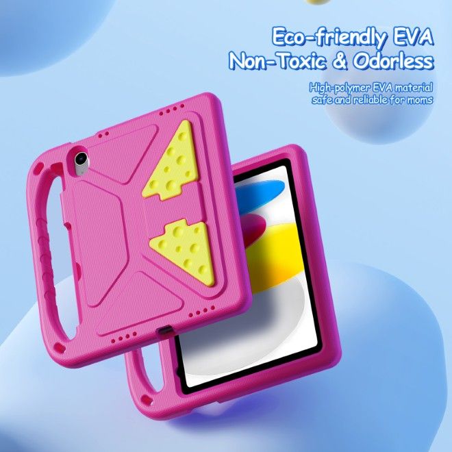 Dux Ducis - iPad 2025 (11. Gen) / iPad 2022 (10. Gen) Hülle - Robustes EVA Case - Puff Series - pink
