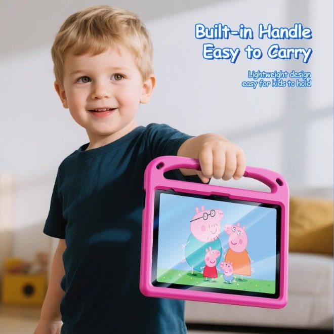 Dux Ducis - iPad 2025 (11. Gen) / iPad 2022 (10. Gen) Hülle - Robustes EVA Case - Puff Series - pink