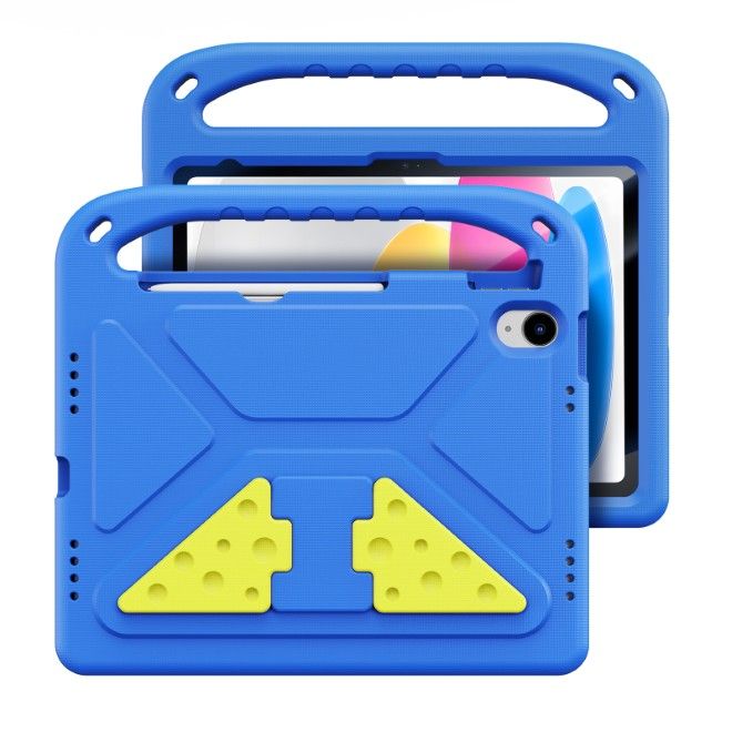 Dux Ducis - iPad 2025 (11. Gen) / iPad 2022 (10. Gen) Hülle - Robustes EVA Case - Puff Series - blau