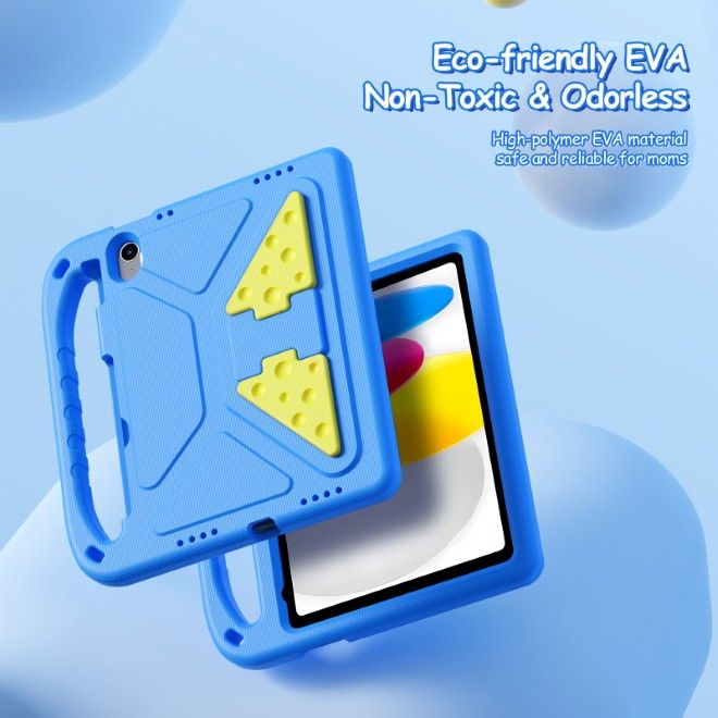 Dux Ducis - iPad 2025 (11. Gen) / iPad 2022 (10. Gen) Hülle - Robustes EVA Case - Puff Series - blau