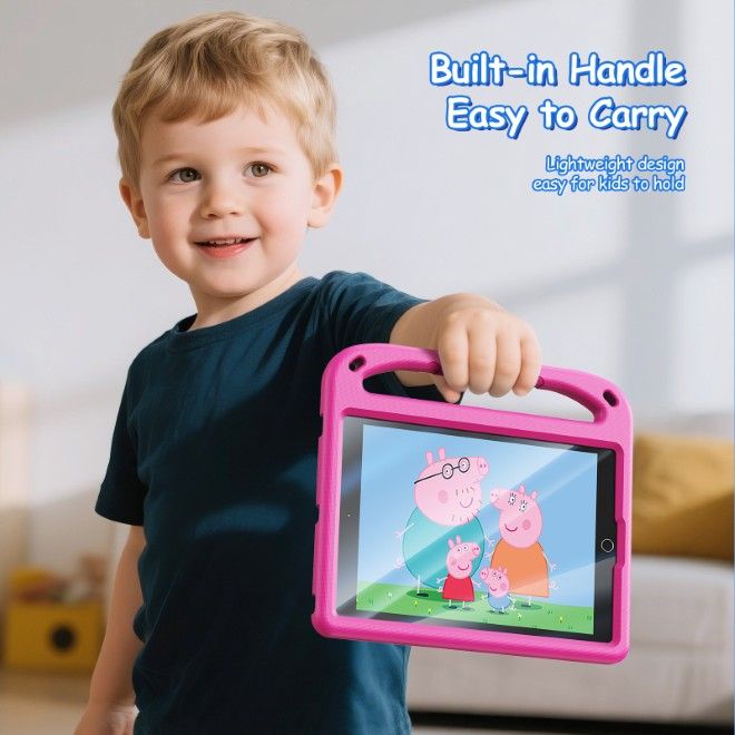 Dux Ducis - iPad 10.2 (2021/2020/2019) Hülle - Robustes EVA Case - Puff Series - pink