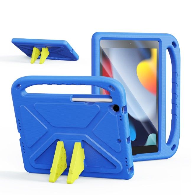 Dux Ducis - iPad 10.2 (2021/2020/2019) Hülle - Robustes EVA Case - Puff Series - blau