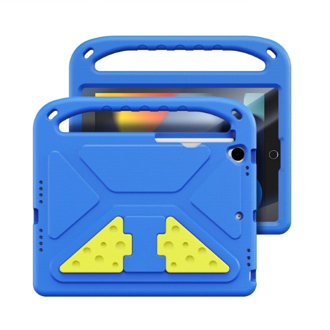 Dux Ducis - iPad 10.2 (2021/2020/2019) Hülle - Robustes EVA Case - Puff Series - blau