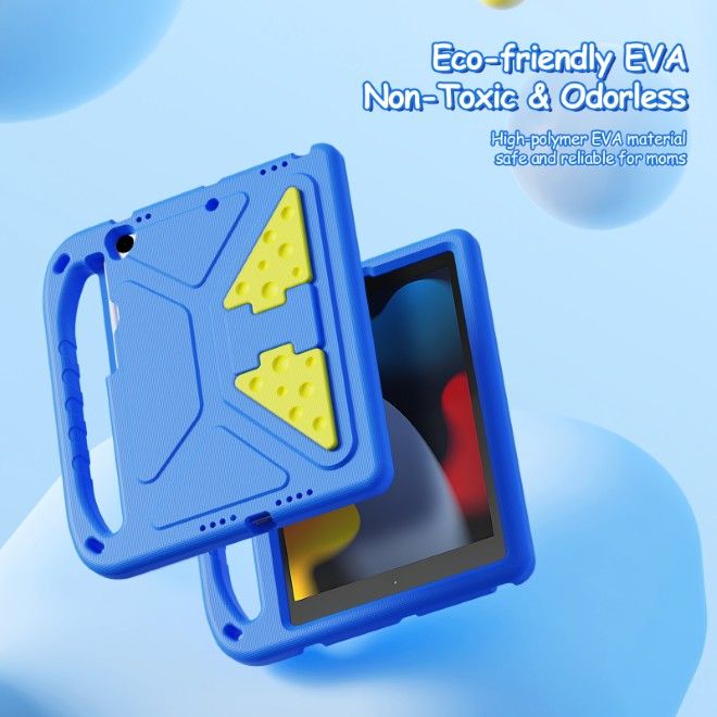 Dux Ducis - iPad 10.2 (2021/2020/2019) Hülle - Robustes EVA Case - Puff Series - blau