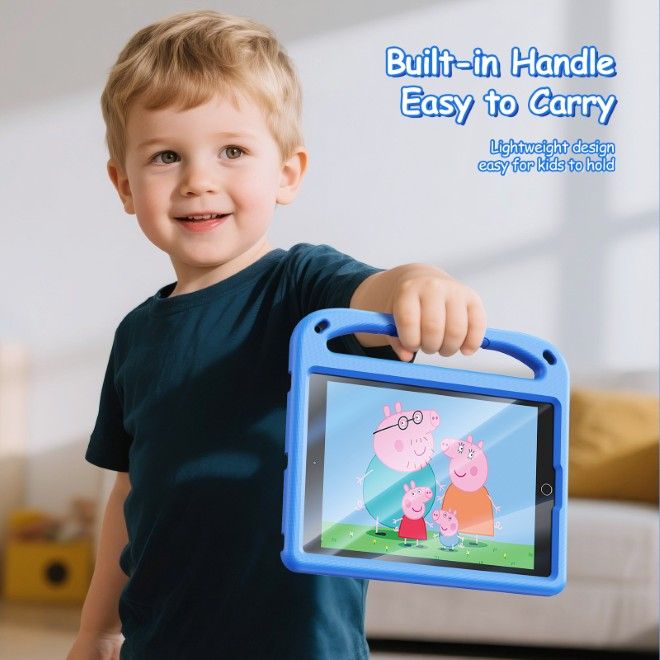 Dux Ducis - iPad 10.2 (2021/2020/2019) Hülle - Robustes EVA Case - Puff Series - blau