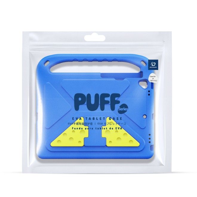 Dux Ducis - iPad 10.2 (2021/2020/2019) Hülle - Robustes EVA Case - Puff Series - blau