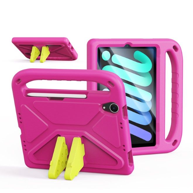 Dux Ducis - iPad mini 7 (2024) / mini 6 (2021) Hülle - Robustes EVA Case - Puff Series - pink